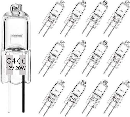 لامپ هالوژن G4 مجموعه 10 عددی