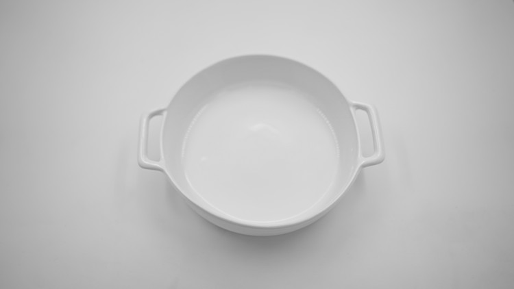 کاسه سوپ چینی سفید مدل بن سای 0.2 سوپنیک