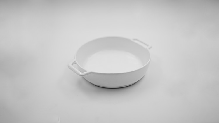 کاسه سوپ چینی سفید مدل بن سای 0.2 سوپنیک