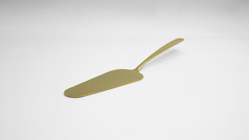 کفگیر استیل طلایی براق مدل سورنا H&M