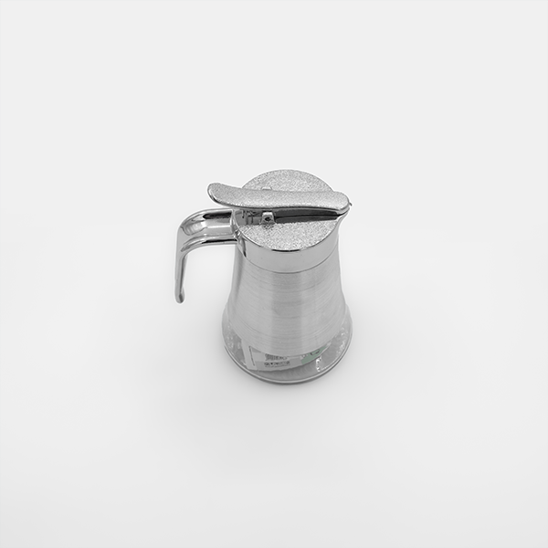 شکر پاش استیل مهر (دو رنگ نقره ای و طلایی)