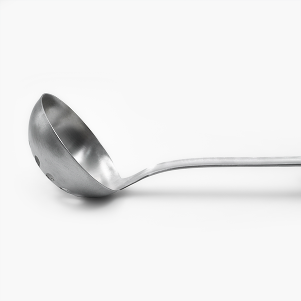 ملاقه آبکش سوراخ دار استیل کوچک اینوکس INOX