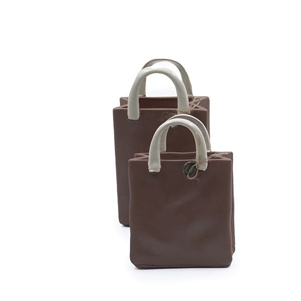 مجسمه کیف جفت رنگی (دو عددی)