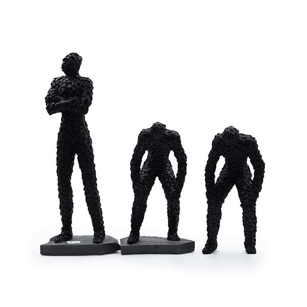 مجسمه مردان مومیایی 3 عددی