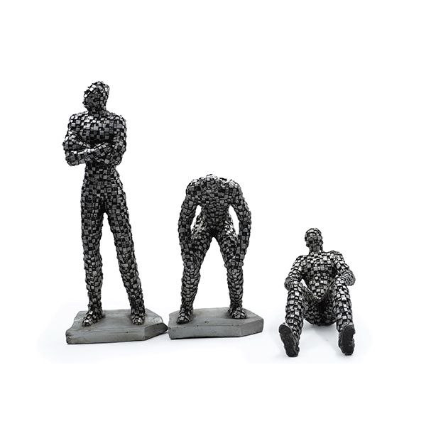 مجسمه مردان مومیایی 3 عددی