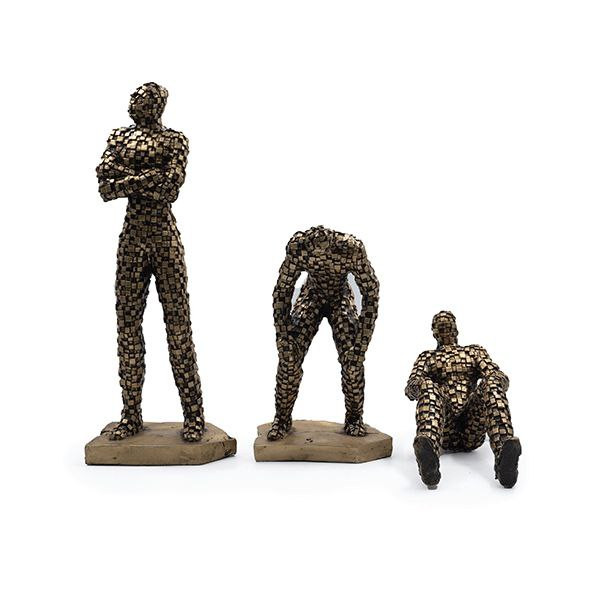 مجسمه مردان مومیایی 3 عددی