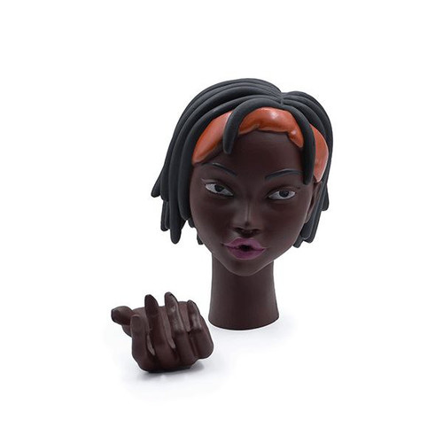 مجسمه دکوری و جاعودی طرح آفریقایی