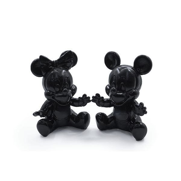 مجسمه میکی موس و مینی موس سرامیکی