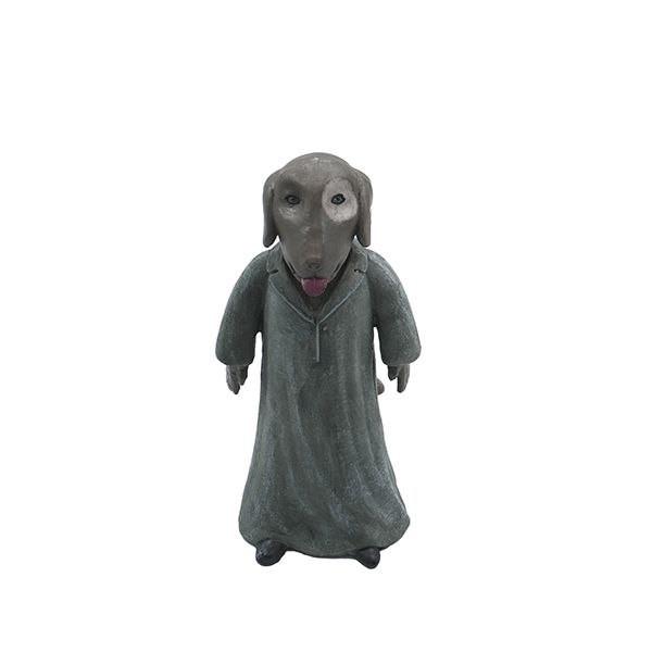 مجسمه سگ جادوگر شنل دار