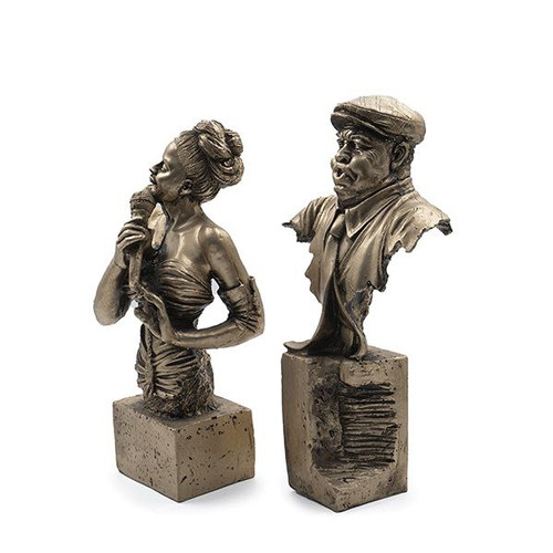 مجسمه موزیسین مدل خواننده سایز بزرگ