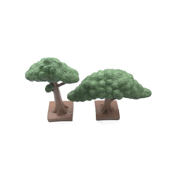 مجسمه دکوری درخت ثروت (2 عددی)