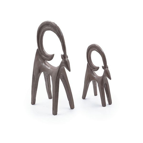 مجسمه بز کوهی تک شاخ (2 عددی)