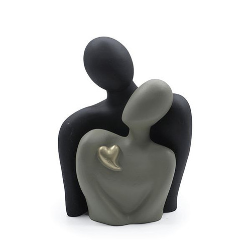 مجسمه زوح دلوین مشکی سفید