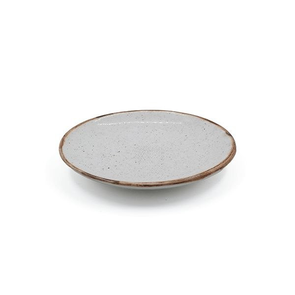 بشقاب خورشت خوری روستیک طرح سنگ