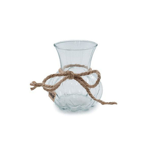 گلدان دکوری بلور ساده آریتا کد 03