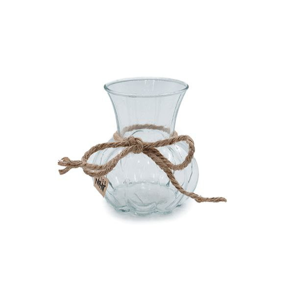 گلدان دکوری بلور ساده آریتا کد 03