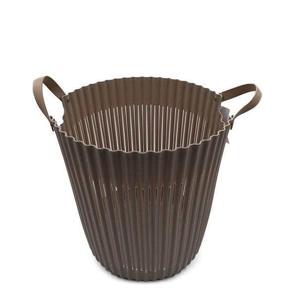 سبد رخت دسته چرمی همارا مدل ویو