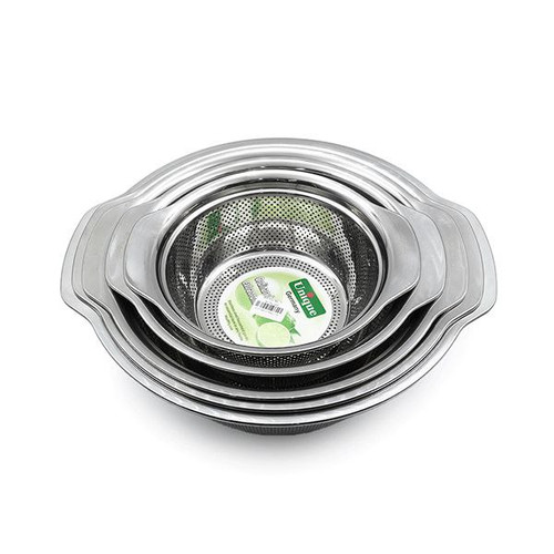 سرویس آبکش و لگن گرد یونیک دسته دار (5 پارچه)