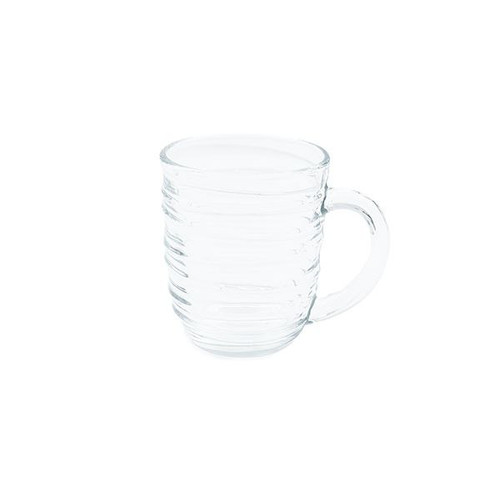 لیوان بلور دسته دار میلان (6 عددی)