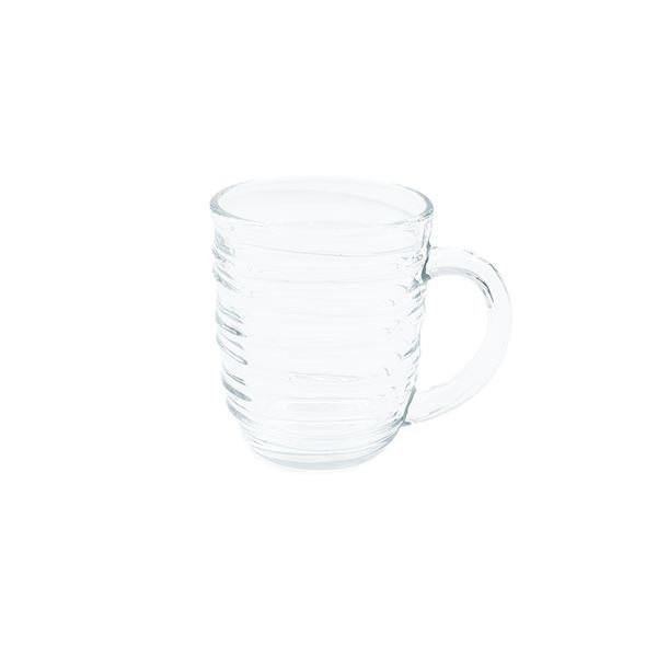 لیوان بلور دسته دار میلان (6 عددی)