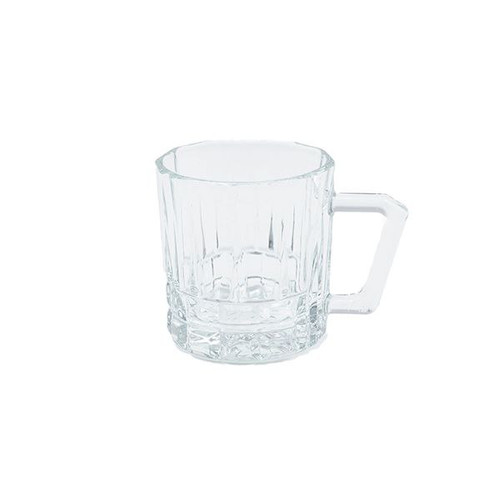 نیم لیوان بلور میلان با دسته مربعی (6 عددی)