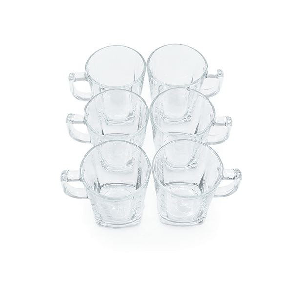 لیوان بلور دسته دار زنگان مدل لیدو